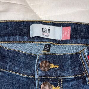 CAbi Women's Dark Blue Skinny Jeans